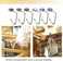 AUHOKY 6Pcs Portable Handbag Table Hanger, Fashionable Purse Hook Holder for Women Girls Bags Storage Gift(6 Different Patterns