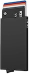 VULKIT Pop Up Wallet, Slim Minimalist Credit Card Holder For Men and Women RFID Blocking Mini Metal Case