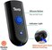 Tera Mini Wireless Barcode Scanner Compatible with Bluetooth, Printed Digital 1D 2D QR Barcode Reader Scanner Portable for PC, Laptop, Smartphone and Tablet with Vibration Alert Function Model 1100