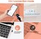 Tera Mini Wireless Barcode Scanner Compatible with Bluetooth, Printed Digital 1D 2D QR Barcode Reader Scanner Portable for PC, Laptop, Smartphone and Tablet with Vibration Alert Function Model 1100