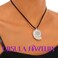 Yalice Boho Conch Shell Necklace Chain Leather Suede Choker Necklaces for Women and Girls