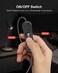 ANDTOBO USB Switch Extension Cable, Upgraded USB Extension Cord with On/Off Power Switch Cable for LED Strips, iOS System, etc- 3.3 FT
