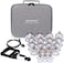 MUCHOO Cupping Set Professional Chinese Acupoint Cupping Therapy Sets Portable, Suction Hijama Cupping Set with Vacuum Magnetic Pump Cellulite Cupping Massage Kit 22-Cup Travel Case