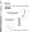 tiptopcarbon Wallpaper Smoothing Tool with 8" Sc for Contact Paper Adhesive Vinyl 10pcs/Pack