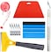 tiptopcarbon Wallpaper Smoothing Tool with 8" Sc for Contact Paper Adhesive Vinyl 10pcs/Pack