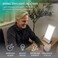 Verilux HappyLight Luxe - UV-Free LED Therapy Lamp, Bright White Light with 10,000 Lux, Adjustable Brightness, Color, and Countdown Timer