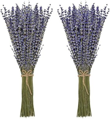 Timoo JTIEO Ingrow Natural Dried Lavender Flowers for Home Decoration (Pack of 2