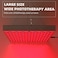 Rhmip LED-Red-Light-Therapy-Device - 45W LED Panel Deep 660nm and Near-Infrared 850nm LED Light Combo for Skin Beauty, Pain Relief of Muscles and Joints