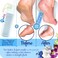 Gladzy Genuine Czech Glass Foot File - Gentle Callus Remover Foot Rasp, PedicureSpa Rough Skin Scrubber, Two-Sided Etched Different Grit Surface, Professional ToenailHeels Care, Made in EU