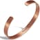 MagnetRX Magnetic Copper Bracelet Cuff Elegant Pure Copper Bangle Unisex Magnetic Copper Bracelets for MenWomen