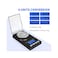 Fuzion Digital Milligram Scale 50g/ 0.001g, Portable Jewelry Scale, Powder Scale, Micro Scale for Powder Medicine, Gold, Gem, Reloading, Calibration Weight and Tweezers Included