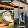 Yoga Trapeze Swing Set for HomeOutdoorEasy Setup for Strength, BalanceBack Pain ReliefAdjustable Straps600lb Capacity, Includes Carrying BagOnline Tutorials