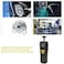 Jectse Digital Contact Tachometer,LCD Handheld RPM Rotation Motor Speed Gauge 0.5-19999RPM,High Precision r Counter Speed Detector with Max/Min/Last Data Backlight Hold Functions