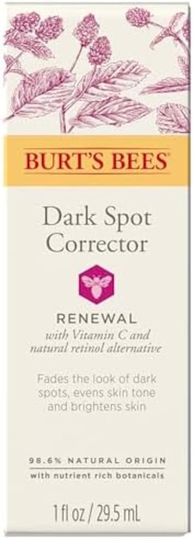 Burt's Bees Renewal Dark Spot Corrector with Bakuchiol Natural Retinol Alternative, 1 Oz Package May Vary, 1 Fl Oz (Pack of 1