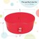 PLASKIDY Kids Plastic Bowls Set of 12 Children Bowl 10 Ounce Microwave Dishwasher Safe BPA Free Non Toxic Toddler Bowls 6 Bright Colors for Cereal, Soup, Snack Great Plastic Bowls for KidsToddlers