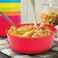 PLASKIDY Kids Plastic Bowls Set of 12 Children Bowl 10 Ounce Microwave Dishwasher Safe BPA Free Non Toxic Toddler Bowls 6 Bright Colors for Cereal, Soup, Snack Great Plastic Bowls for KidsToddlers