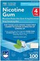 Rite Aid Nicotine Gum, Ice Mint Flavor, 4 mg - 100 CountQuit Smoking AidNicotine Replacement GumStop Smoking Aids That WorkChewing Gum to Help You Quit SmokingCoated Nicotine Gum