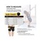 HUEGLO Protective Knee Pads for Dancers,Volleyball Knee Pad for Girls,Elbow Pad for Avoid Floor BurnsBruising,1Pair