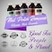 Karma Organic Natural Soybean Lavender Nail Polish Remover with Two in One Base Coat/Top Coat for Women- Non-Toxic Nail Treatment Vegan Cruelty-Free