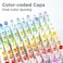 Ohuhu Alcohol Markers Brush Tip - Double Tipped Art Marker Set for Artist Illustration - 72 Colors - ChiselBrush Dual Tips - Honolulu - Refillable