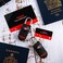 Talonport Keyless TSA Approved Luggage Locks with Lifetime Card KeysNo Combo to Forget (2 Pack, black