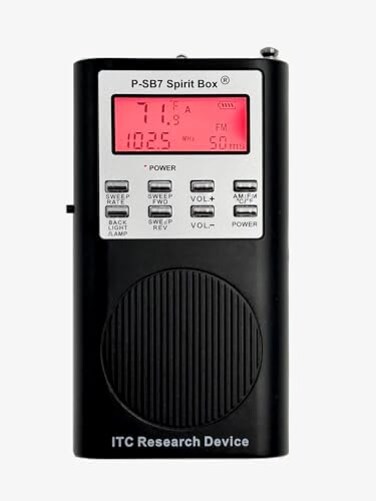 GhostStop SB7 Spirit Box for Ghost Hunting - Newest Model with FMAM