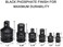 HELAKLS 6-Piece Impact Adapter and Reducer Socket Set, 1/4 3/8 1/2 3/4 Inch Female To Male Air Square Drive and Wrench Conversion Kit, Cr-Mo Steel, Ball Detent, Hand Tools With Case
