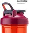 زجاجة خلط BlenderBottle من سلسلة Pro، مثالية لمشروبات البروتين ومكملات ما قبل التمرين، سعة 24 أونصة، أسود/شفاف