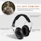 HUARUI Noise Cancelling Ear Muffs, Adjustable Shooting Ear Muffs,Shooters Ear Protection Safety Ear Muffs, Lightweight