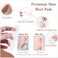 EACOZY Heel Grips, 8PCS Heel Inserts, 12PCS Shoe Inserts, Gel Heel Cushion Inserts for Women Men, Adhesive Shoe Pads for Loose Shoes, Heel Slipping, Rubbing