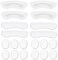 EACOZY Heel Grips, 8PCS Heel Inserts, 12PCS Shoe Inserts, Gel Heel Cushion Inserts for Women Men, Adhesive Shoe Pads for Loose Shoes, Heel Slipping, Rubbing