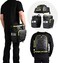 Rhinowalk Bike Bag Bike Pannier Bag Set, for Bicycle Cargo Rack Saddle Bag Shoulder Bag Laptop Pannier Rack Bicycle Bag Professional Cycling Accessories 3 in 1-Green