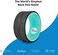 Chirp Wheel Back Stretcher w/Sweat-Resistant Foam Padding, 10" Medium Body Roller, Satisfying Roller Wheel, Targeted Muscle Yoga Wheel, PVC-Free Roller Wheels, Deep Massage Stretching Equipment