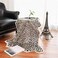 yingda1992 Leopard Print Rug,Faux Cowhide,Artificial Carpet,Simulation Cowhide, Leopard, Tiger, Zebra, Cow Hide Mat Rug Animal Print Rug Hide Faux Carpet (A/ 40x37inch,3.3x3.1ft