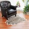 yingda1992 Leopard Print Rug,Faux Cowhide,Artificial Carpet,Simulation Cowhide, Leopard, Tiger, Zebra, Cow Hide Mat Rug Animal Print Rug Hide Faux Carpet (A/ 40x37inch,3.3x3.1ft