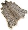 yingda1992 Leopard Print Rug,Faux Cowhide,Artificial Carpet,Simulation Cowhide, Leopard, Tiger, Zebra, Cow Hide Mat Rug Animal Print Rug Hide Faux Carpet (A/ 40x37inch,3.3x3.1ft