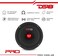 DS18 PRO-GM6.4B Midrange Loudspeaker 6.5" Red Aluminum Bullet, 480W Max, 4 Ohms,1.5" Kapton VC Premium Quality Audio Door Speakers for Car or Truck Stereo Sound System (1 Speaker