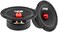 DS18 PRO-GM6.4B Midrange Loudspeaker 6.5" Red Aluminum Bullet, 480W Max, 4 Ohms,1.5" Kapton VC Premium Quality Audio Door Speakers for Car or Truck Stereo Sound System (1 Speaker