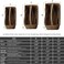 ZTUJO Purse Organizer Insert, Felt Bag Organizer with Metal Zipper, HandbagTote Shaper, For Speedy Neverfull Tote, 7 Sizes (Mini, Light Coffee