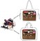 ZTUJO Purse Organizer Insert, Felt Bag Organizer with Metal Zipper, HandbagTote Shaper, For Speedy Neverfull Tote, 7 Sizes (Mini, Light Coffee