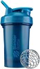 زجاجة خلط BlenderBottle Classic V2 مثالية لمشروبات البروتين ومكملات ما قبل التمرين، سعة 20 أونصة، لون أزرق محيطي