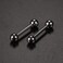 PEAKLINK G23 Titanium Barbell Rings Bars Straight Bar Body Jewelry Barbell Eyebrow Internally Threaded Tongue Piercing 12 14 16G
