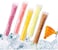 أكياس مصاصات FEBSNOW، 200 قطعة، أكياس قوالب مصاصات، أكياس قوالب مصاصات، أكياس مصاصات خالية من مادة BPA، أكياس مصاصات مثلجة مع قمع للزبادي، حلوى مثلجة، آيس كريم، هدايا حفلات