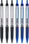 Pilot Precise V5 RT Retractable Rolling Ball Pens, Extra Fine Point, 3 Black3 Blue, (6 Pens