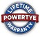PowerTye - Endless Ratchet Strap - Easy Grip (Hookless, Black Tie Down Strap w/ 400 lb. Working Load Limit / 1,200 lb. Break Strength, Ideal for Motorcycle, Truck Beds,Cargos, 1in x 10ft, 2-Pack