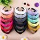 SIQUK 18 Pieces Top Knot Headband Wide Turban Headband Cloth Cross Knot Headbands for Women and Girls