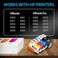 Smart Ink Compatible Ink Cartridge Replacement for HP 902XL 902 XL (Black XLC/M/Y XL 4 Pack Comboto use with Officejet 6951 6954 6956 6958 6962 6950 Officejet Pro 6968 6974 6975 6978 6960
