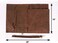 Hersent Large Chef's Knife Roll Bag, Heavy Duty Waxed Canvas Knife Carrier, 11 Pockets Kitchen Cooking Tools Storage Case, Easily Carried By Shoulder Strap ForProfessional Chefs, Culinary School Stude