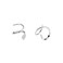Minimalist Ear Climber Crawler Cuff Earrings for Women Girls Sterling Silver Cartilage Ear Piercing Wrap Earring Studs Hypoallergenic