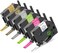 شريط لاصق بديل من COLORTY لطابعة الملصقات Brother P-Touch، مقاس 12 مم (0.47 بوصة)، مغلف، متوافق مع طابعات الملصقات Brother P-Touch PT-D210 وD220 وH110 وPT-D400AD وP710BT، شريط لاصق باستيل TZe-231، عبو